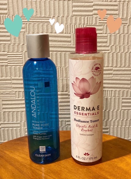 radiance toner glycolic Acid&rooibos/DERMA-E/化粧水を使ったクチコミ(1枚目)