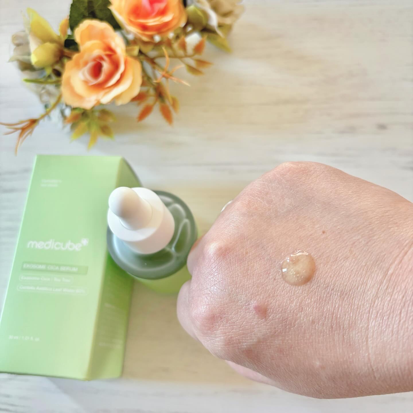 エクソソームシカセラム/MEDICUBE/美容液を使ったクチコミ（3枚目）