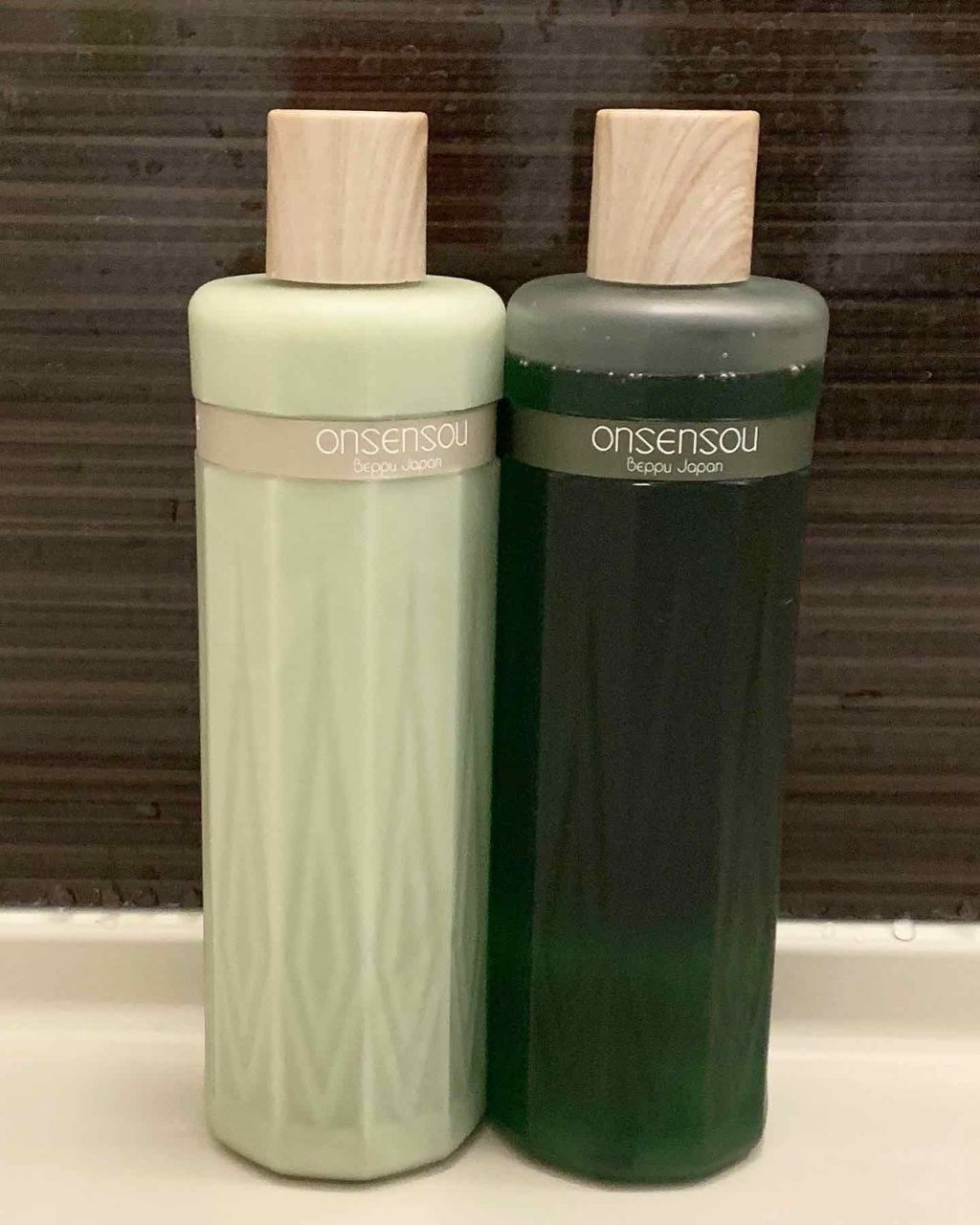 温泉藻配合頭皮ケアシャンプー／トリートメント/ONSENSOU/市販シャンプーを使ったクチコミ（1枚目）