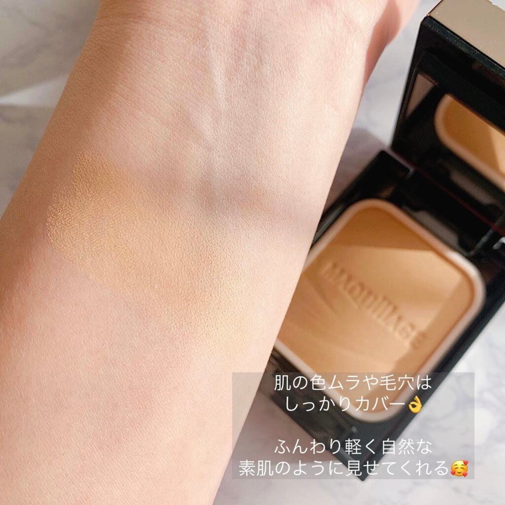 ドラマティックパウダリー EX/マキアージュ/パウダーファンデーションを使ったクチコミ(3枚目)