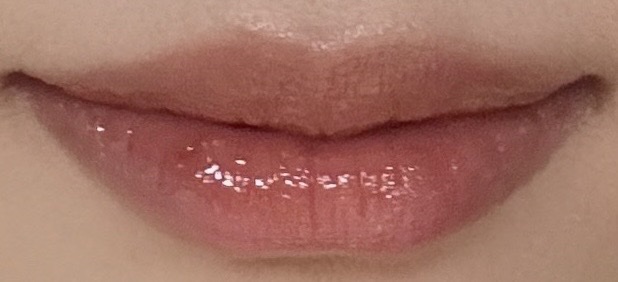 グラッシーボムティント INAP02 ヌードスクエア/&nd by rom&nd/リップティントを使ったクチコミ（2枚目）