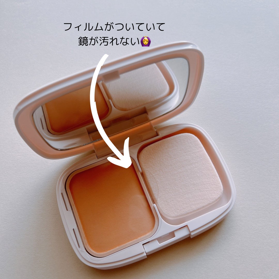 パウダーファンデーション/media luxe/パウダーファンデーションを使ったクチコミ(2枚目)