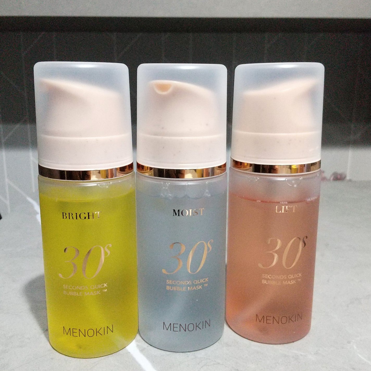 30秒クイックバブルマスク95ml リフト/MENOKIN/シートマスク・パックを使ったクチコミ(1枚目)