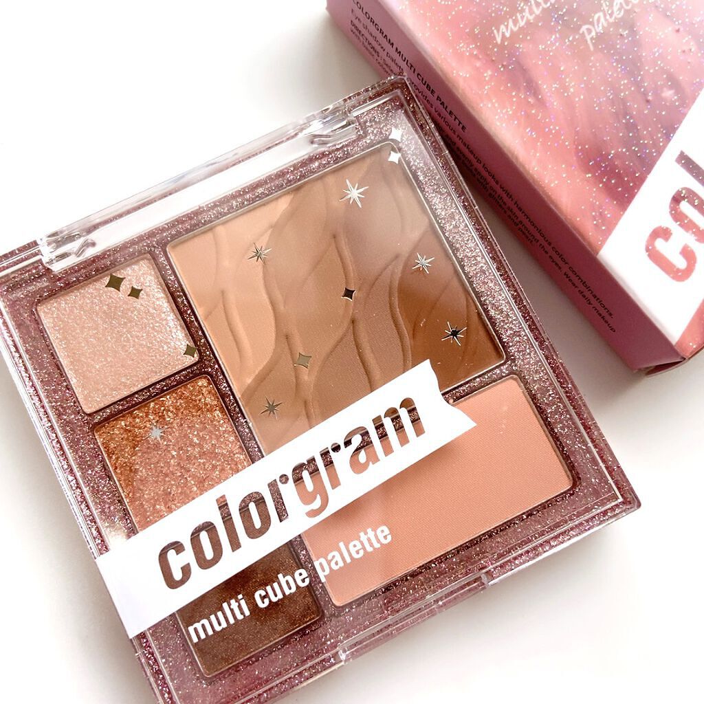 colorgram マルチキューブパレット/Colorgram/アイシャドウパレットを使ったクチコミ(3枚目)