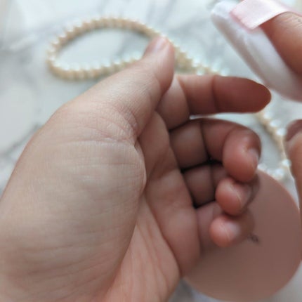 フィニッシングパウダー つやパール/Kirei&co./ルースパウダーを使ったクチコミ(2枚目)