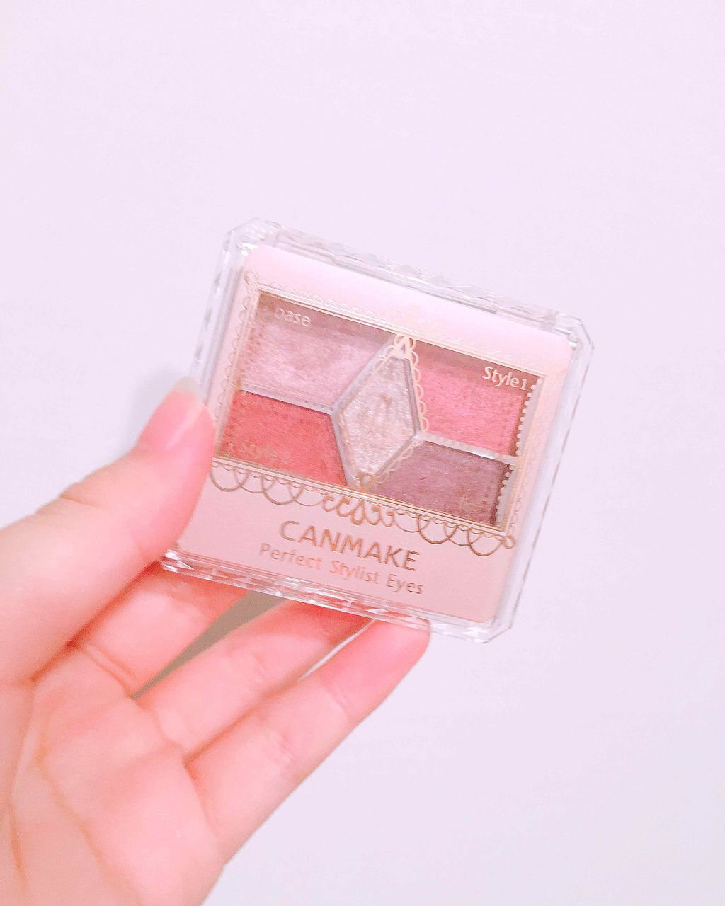 【旧品】パーフェクトスタイリストアイズ/キャンメイク/アイシャドウパレットを使ったクチコミ(1枚目)