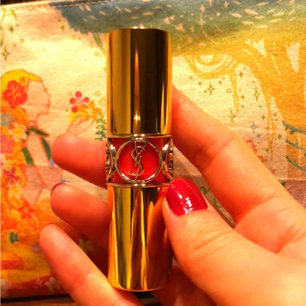 ルージュ ヴォリュプテ シャイン/YVES SAINT LAURENT BEAUTE/口紅を使ったクチコミ(1枚目)