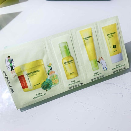 グリーンタンジェリン ビタC ダークスポットケアセラム/goodal/美容液を使ったクチコミ(3枚目)