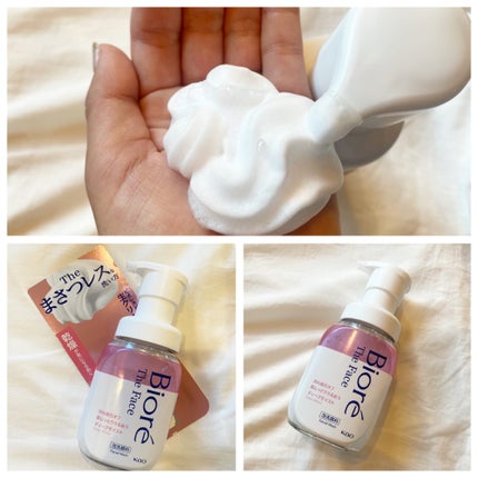 ビオレ ザフェイス 泡洗顔料 ディープモイスト/ビオレ/泡洗顔を使ったクチコミ(1枚目)