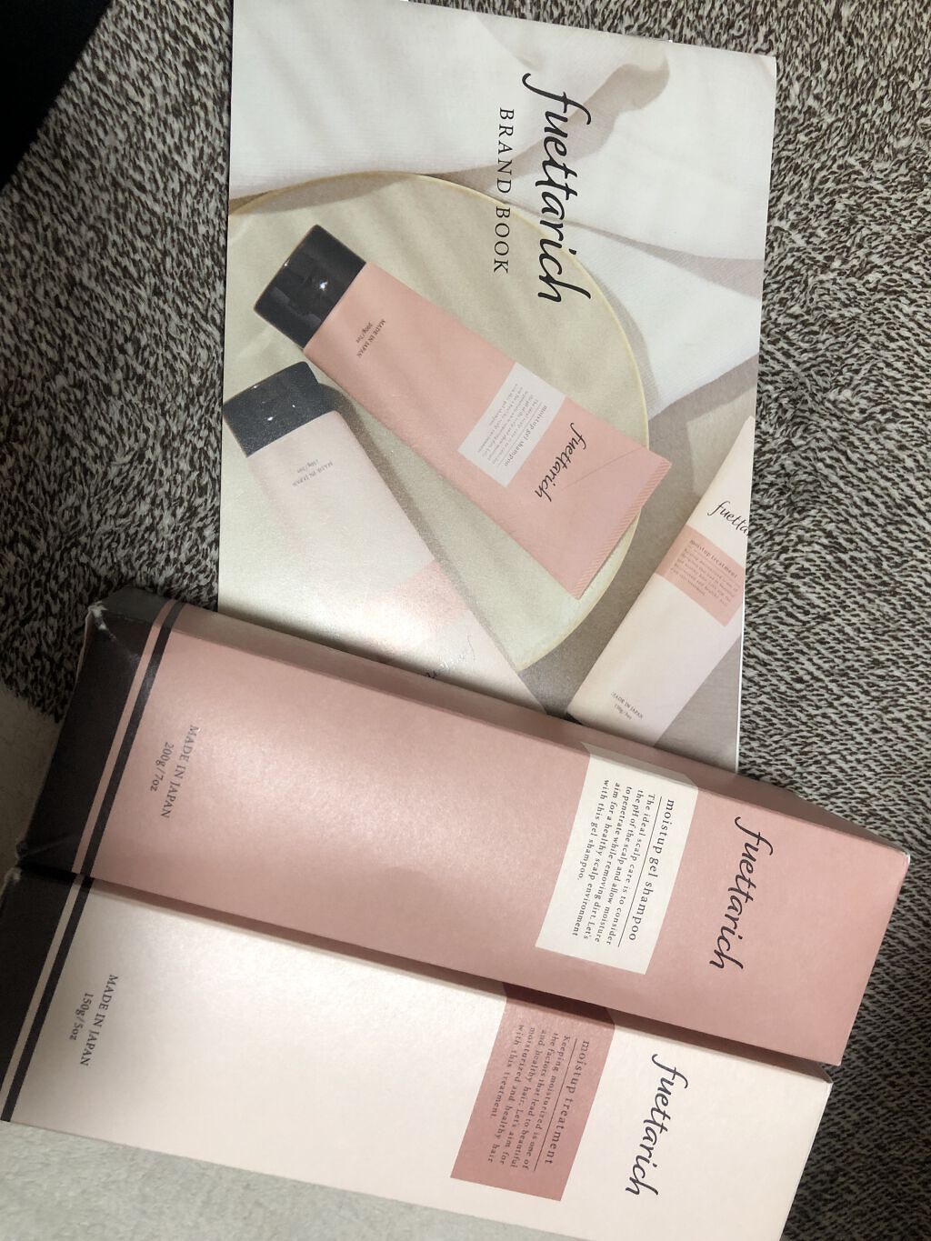 モイストアップ ジェル シャンプー/トリートメント/fuettarich (フエッタリッチ)/サロンシャンプーを使ったクチコミ（1枚目）