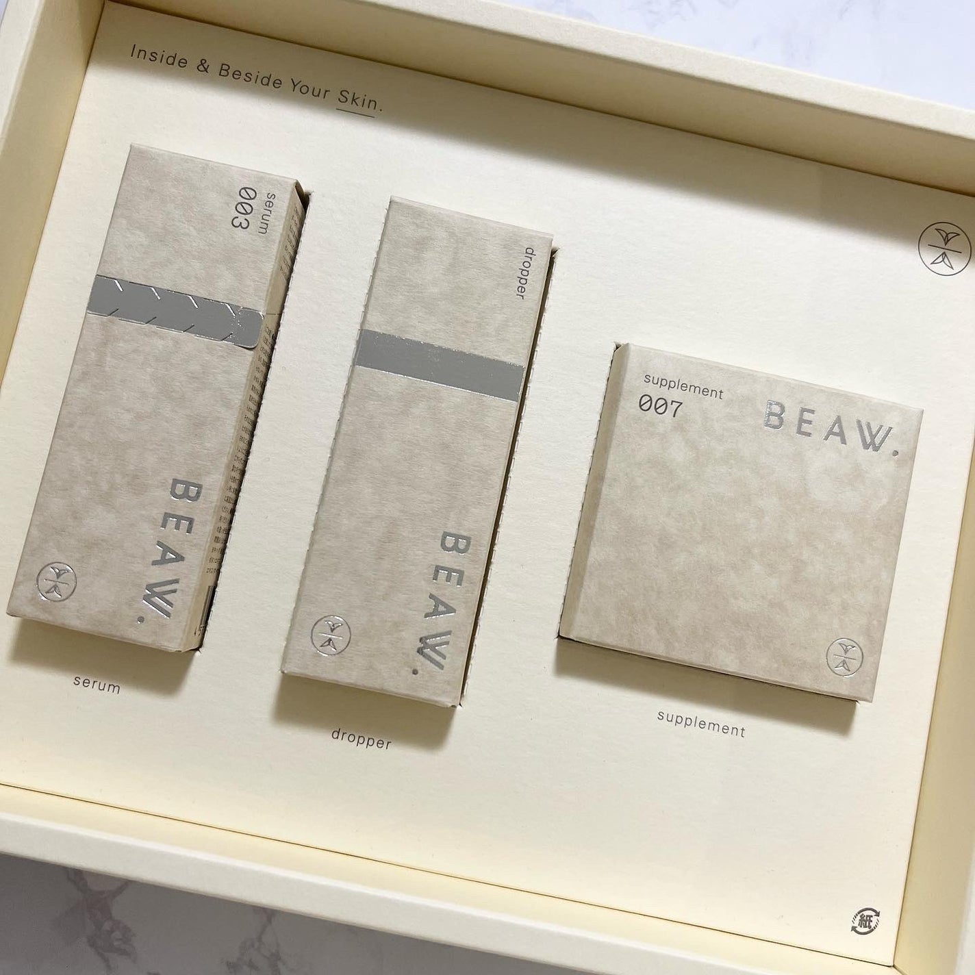 スターターBOX/BEAW./スキンケアキットを使ったクチコミ(4枚目)