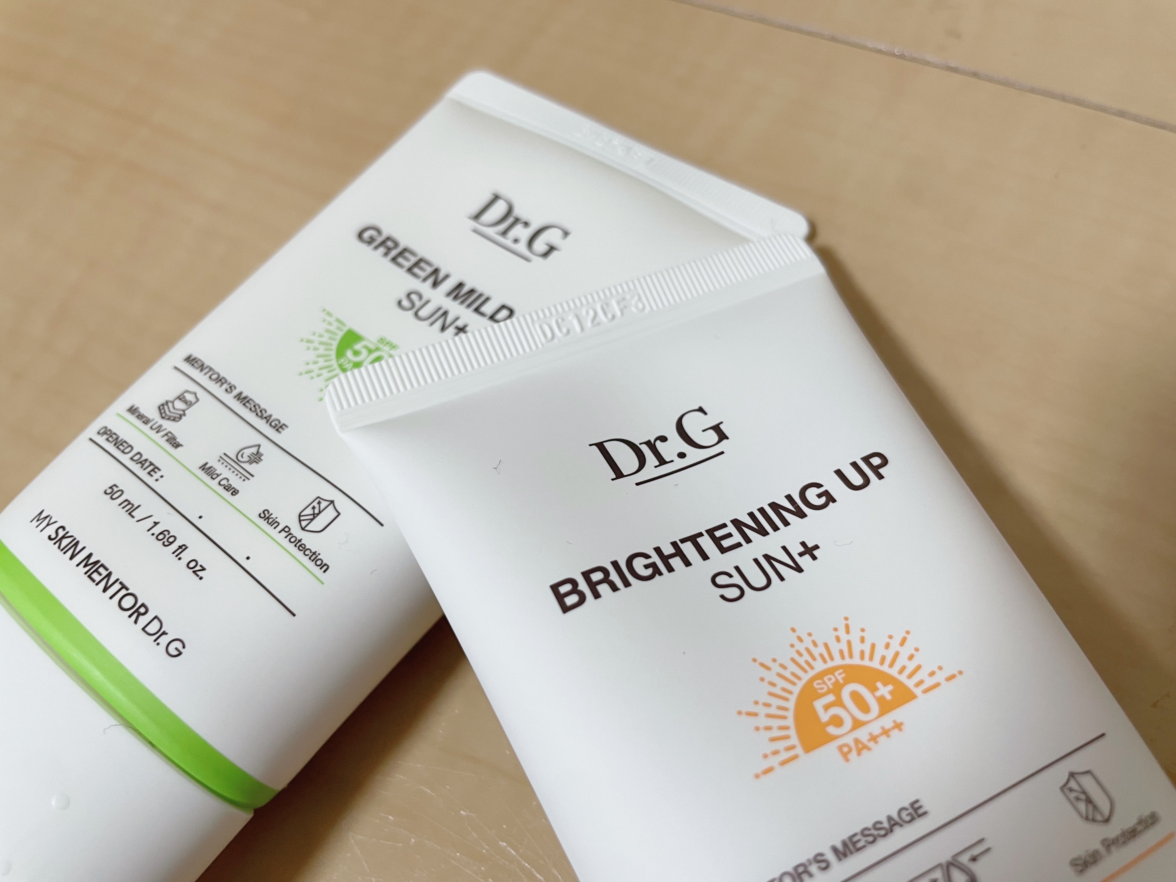 ブライトニングアップサンプラス/Dr.G/日焼け止めクリームを使ったクチコミ（1枚目）