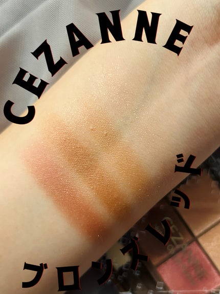 ニュアンスオンアイシャドウ/CEZANNE/アイシャドウパレットを使ったクチコミ(1枚目)