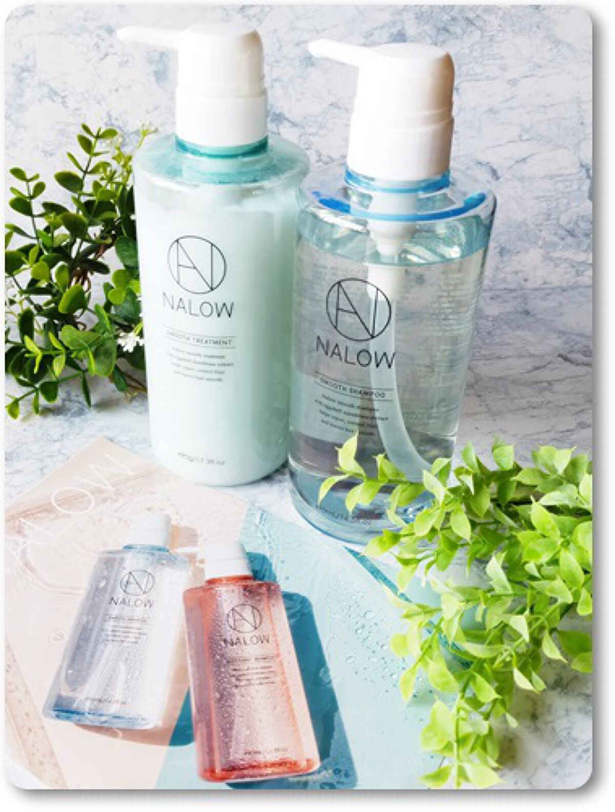 スムースシャンプー/トリートメント/NALOW/市販シャンプーを使ったクチコミ(2枚目)