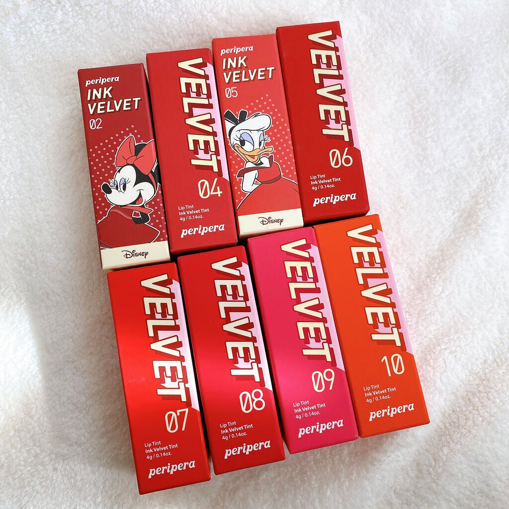 インク ベルベット/PERIPERA/口紅を使ったクチコミ(2枚目)