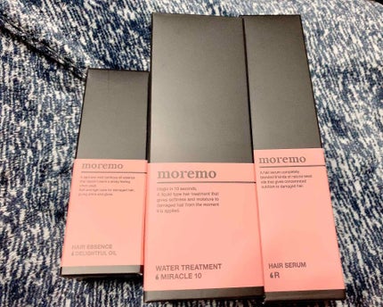 ウォータートリートメントミラクル10/moremo/洗い流すヘアトリートメントを使ったクチコミ(1枚目)