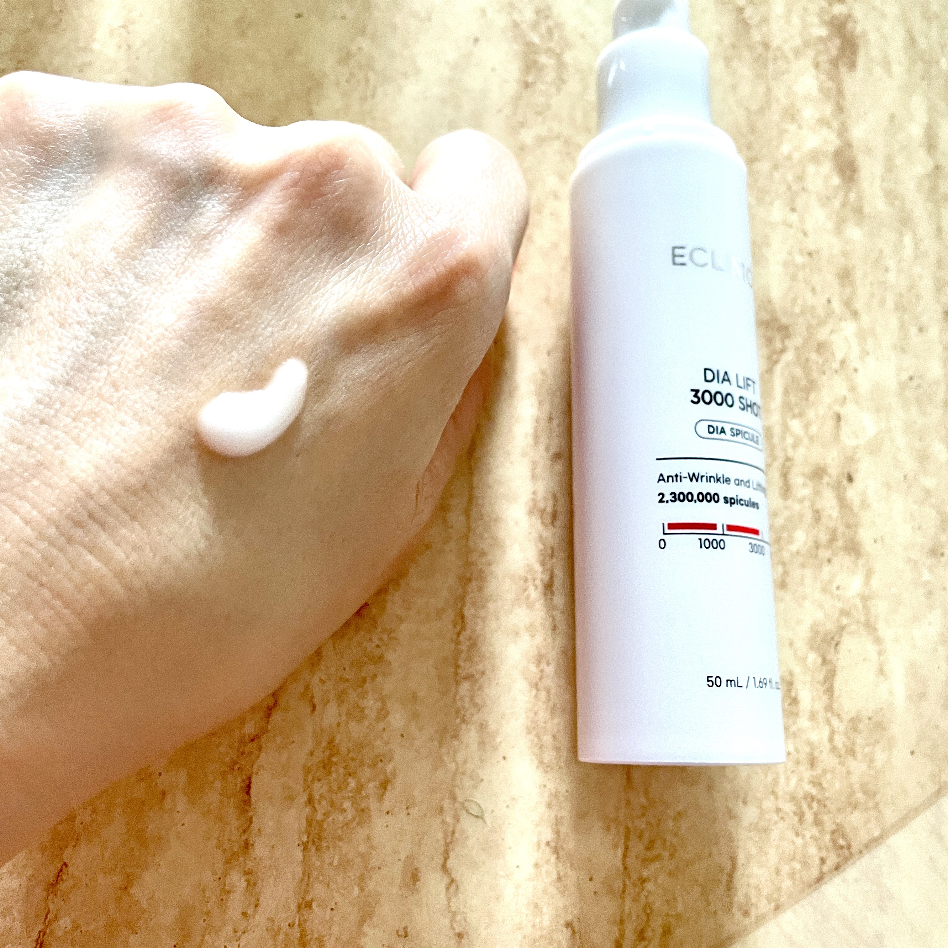 ダイヤリフト3000ショット/ECLIMOI/フェイスクリームを使ったクチコミ（2枚目）