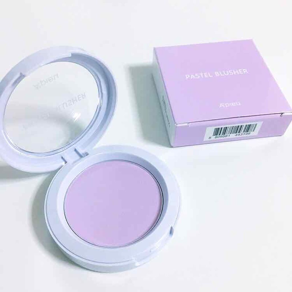 アピュー パステルブラッシャー/A’pieu/パウダーチークを使ったクチコミ(3枚目)