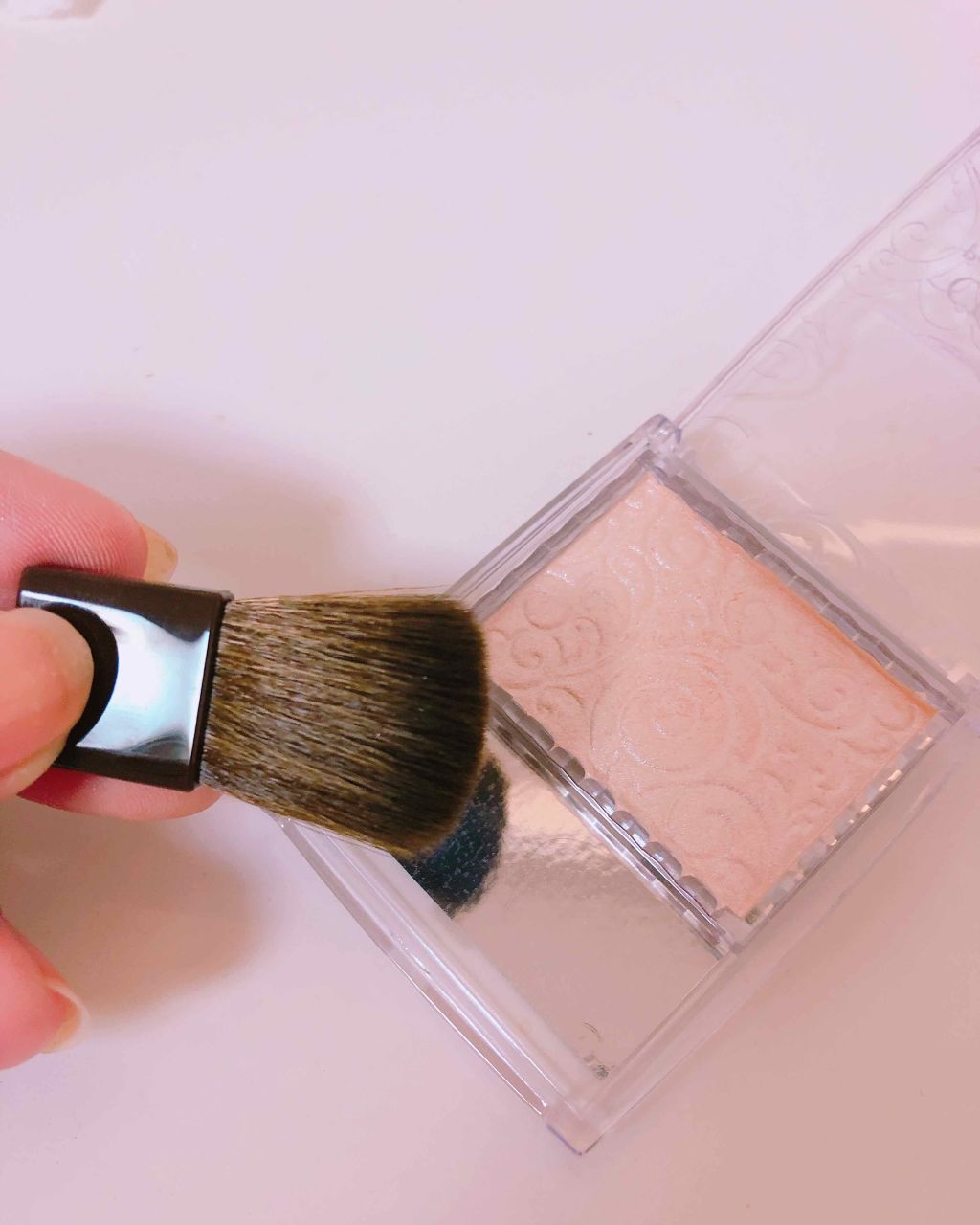 パールグロウハイライト/CEZANNE/パウダーハイライトを使ったクチコミ（2枚目）