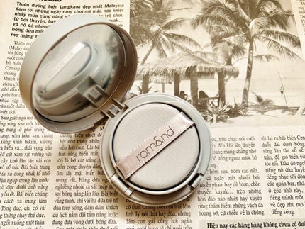 ゼロクッション/rom&nd/クッションファンデーションを使ったクチコミ(1枚目)