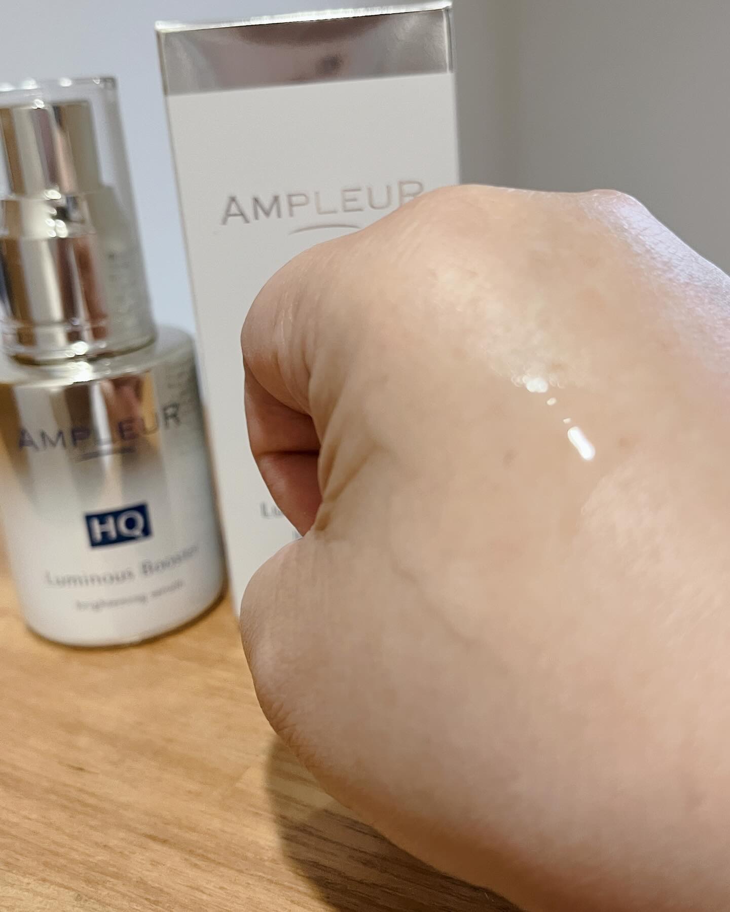 ルミナスHQブースター/アンプルール/ブースター・導入液を使ったクチコミ（2枚目）