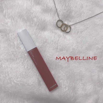 SPステイ マットインク/MAYBELLINE NEW YORK/口紅を使ったクチコミ(1枚目)