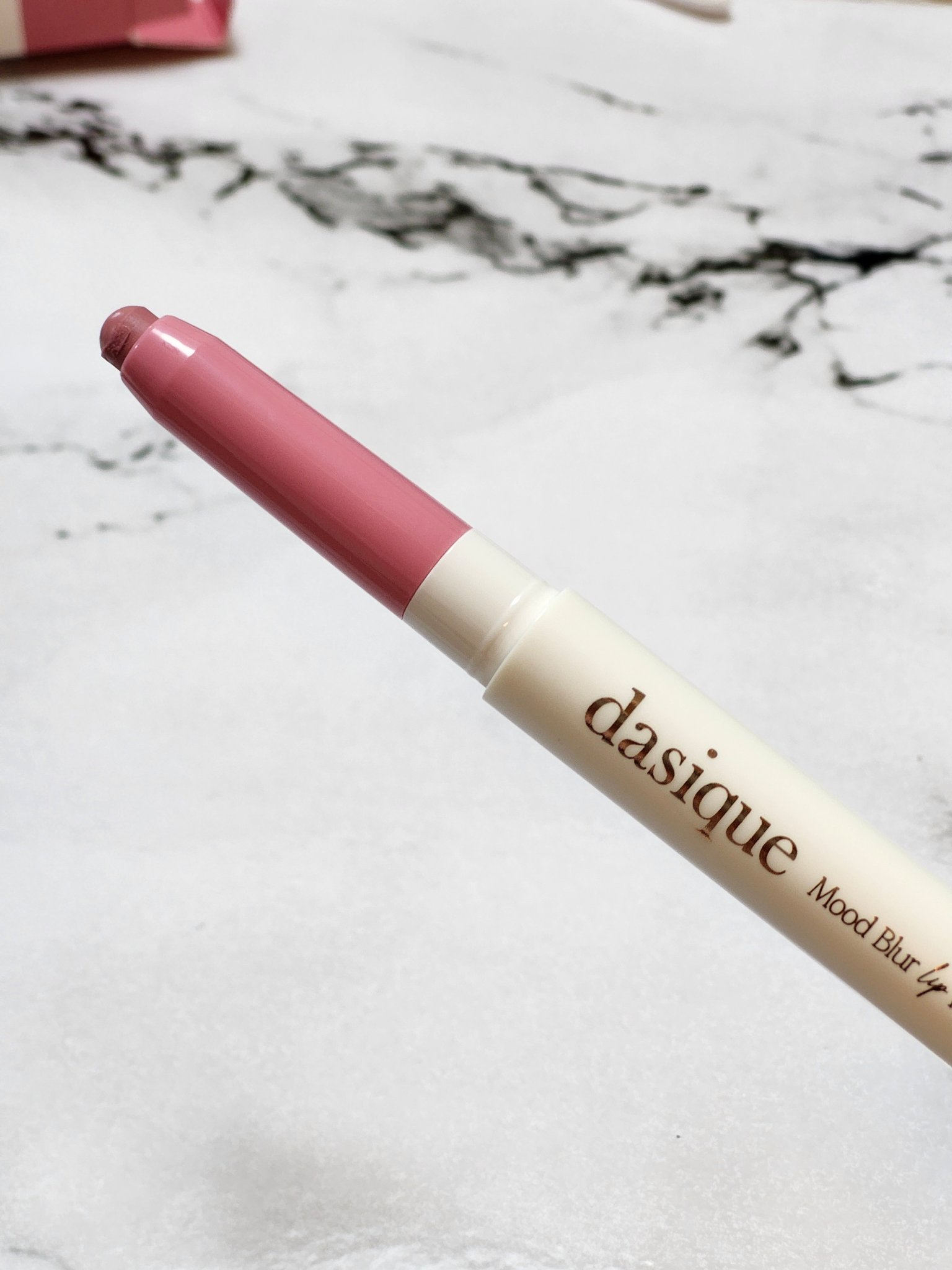 ムードブラーリップペンシル 07 ローズクリーム/dasique/リップライナーを使ったクチコミ（1枚目）