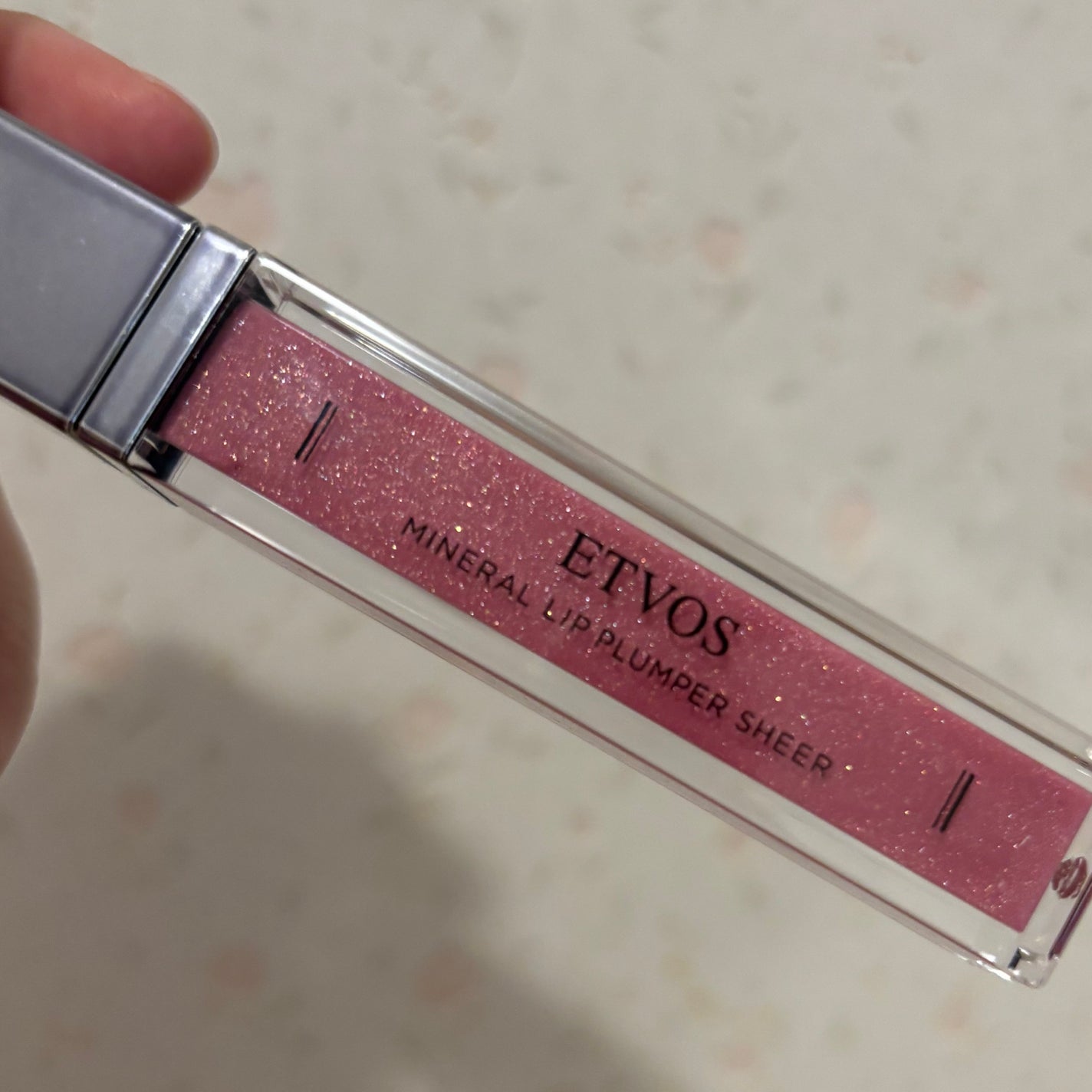 ミネラルリッププランパー シアー/エトヴォス/リッププランパーを使ったクチコミ(1枚目)