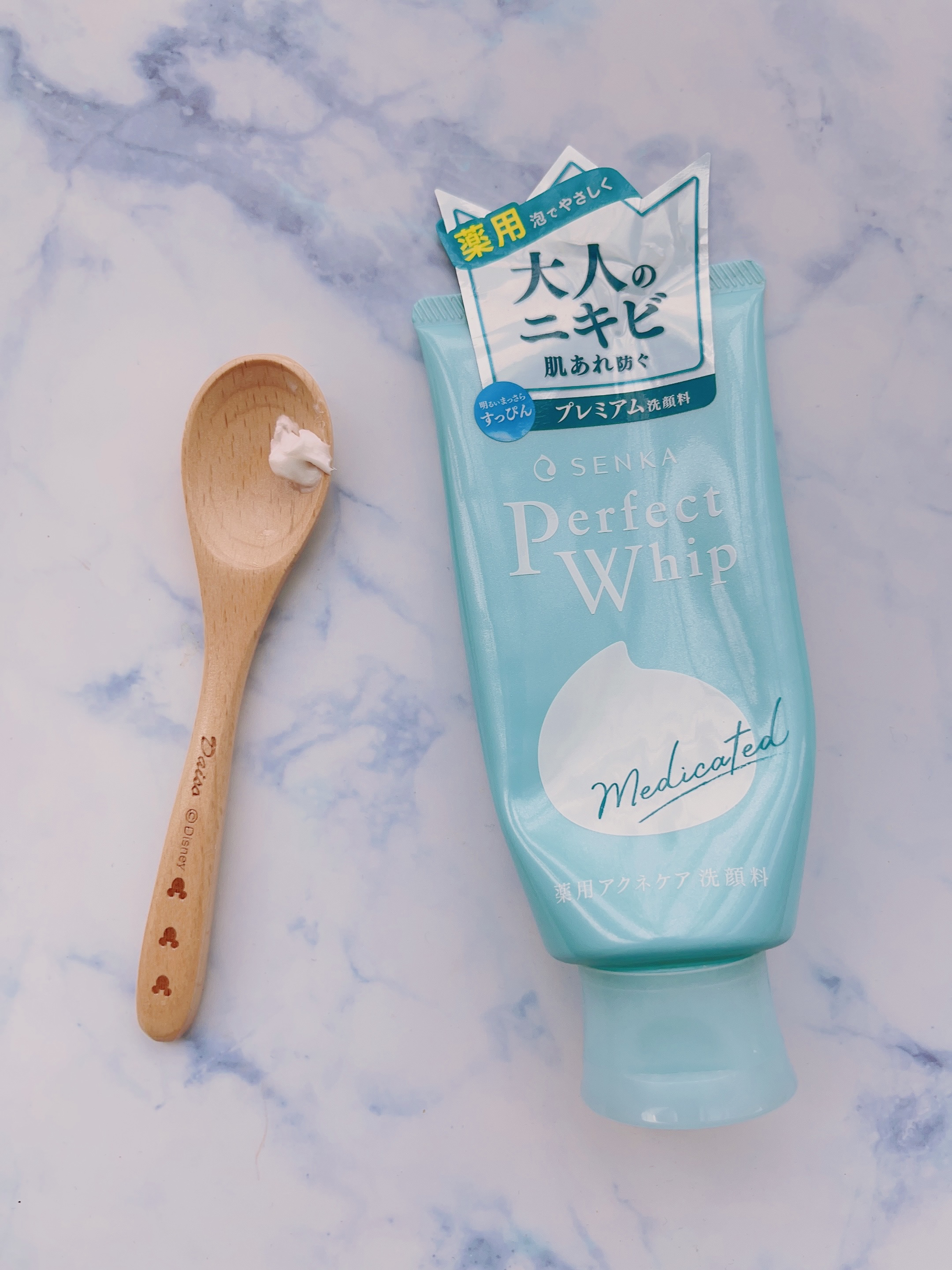 パーフェクトホイップ アクネケア 120g/SENKA（専科）/洗顔フォームを使ったクチコミ（3枚目）