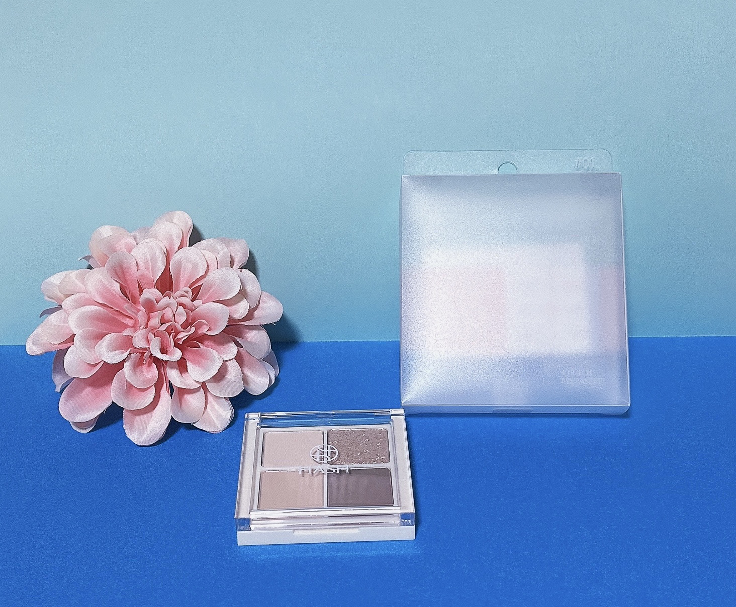 ソウルモーメントパーフェクトアイパレット 01 ソンス_クロップルカフェ/HASH/アイシャドウパレットを使ったクチコミ（1枚目）