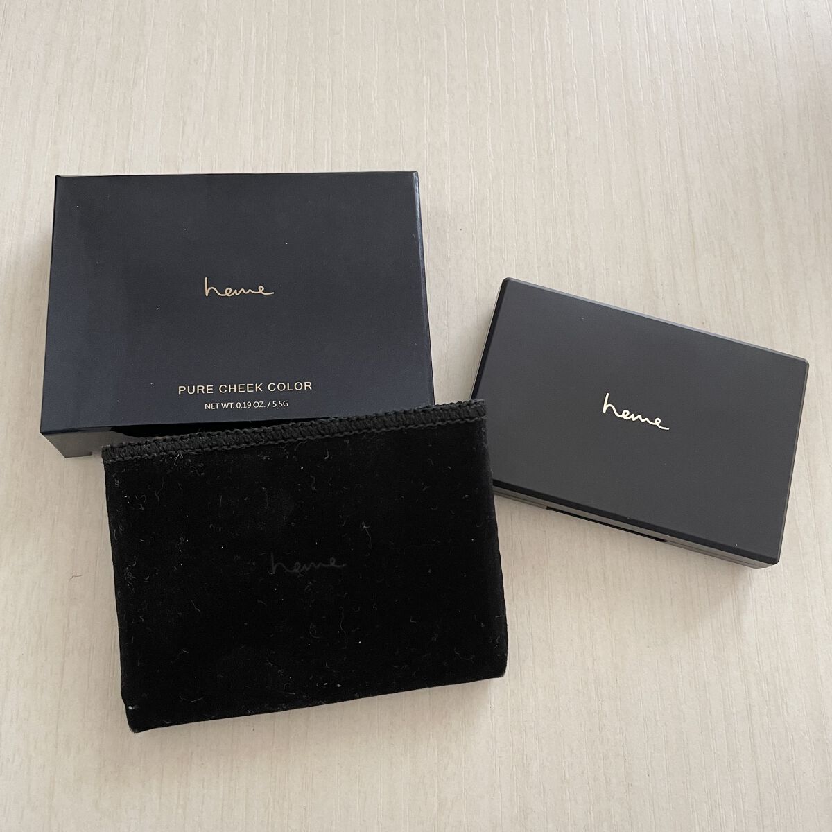 ピュア チーク カラー/heme/パウダーチークを使ったクチコミ（3枚目）