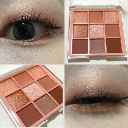 KEYBO FALL IN LOVE SHADOW PALETTE/keybo/アイシャドウパレットを使ったクチコミ(9枚目)