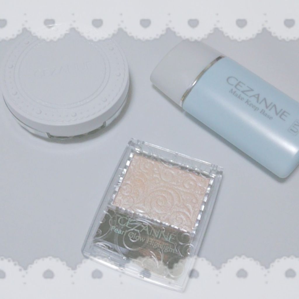 パールグロウハイライト/CEZANNE/パウダーハイライトを使ったクチコミ（2枚目）