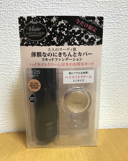 ヌーディフィットリキッド/Visée/リキッドファンデーションを使ったクチコミ(1枚目)