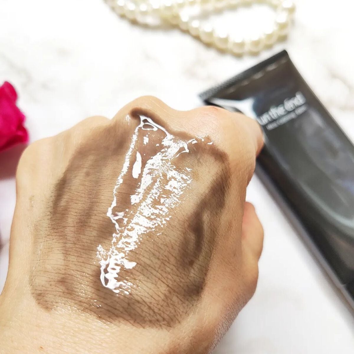 アンジエンド マイクロクレンジングバーム/シーヴァ/クレンジングバームを使ったクチコミ(5枚目)