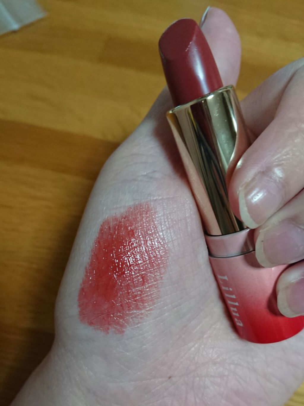 オイルリッチティント/Lillua/リップティントを使ったクチコミ(3枚目)