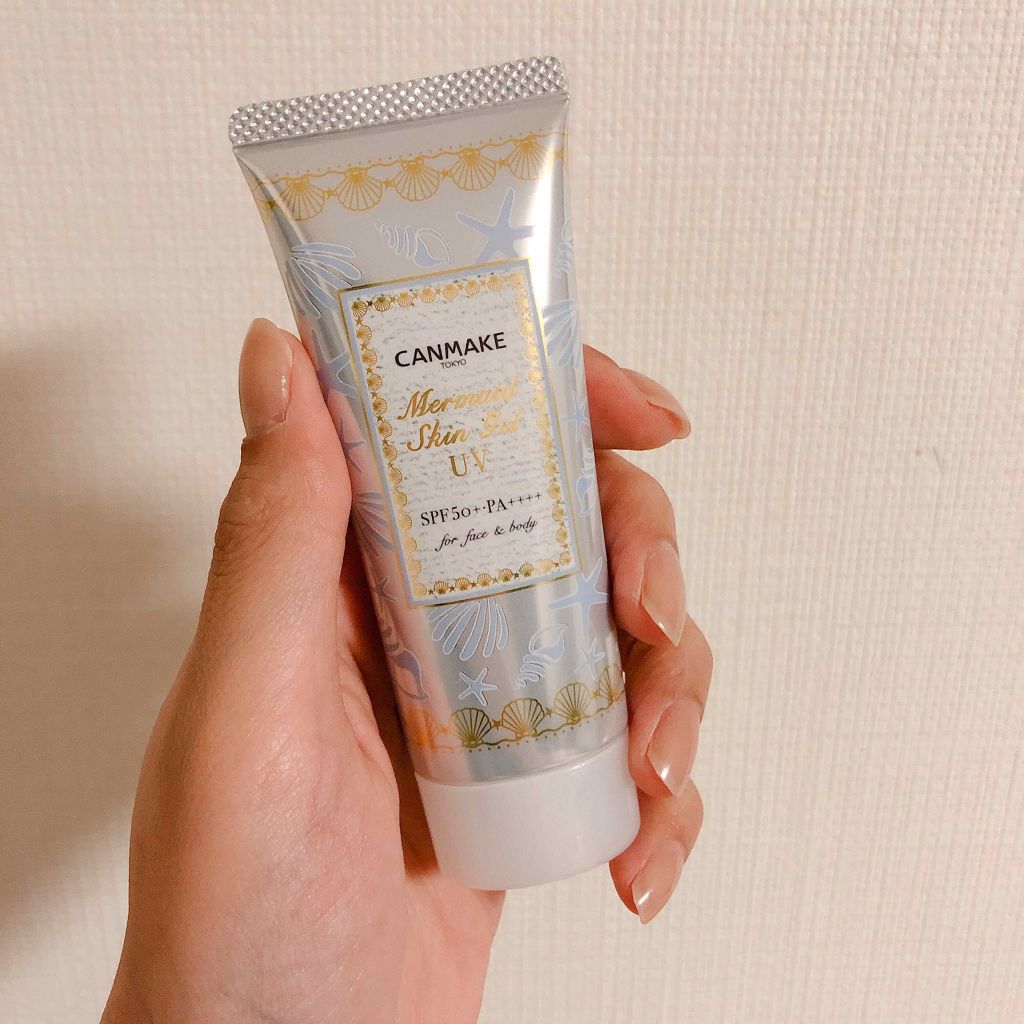 マーメイドスキンジェルUV/キャンメイク/日焼け止めジェルを使ったクチコミ(1枚目)