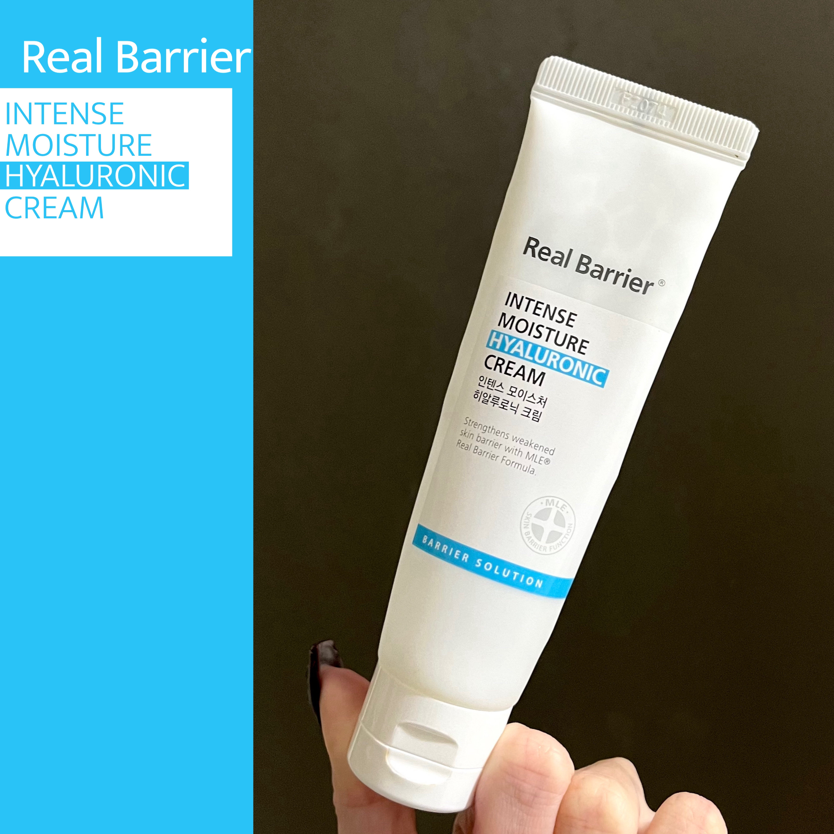 インテンスモイスチャーヒアルロニッククリーム/Real Barrier/フェイスクリームを使ったクチコミ（1枚目）