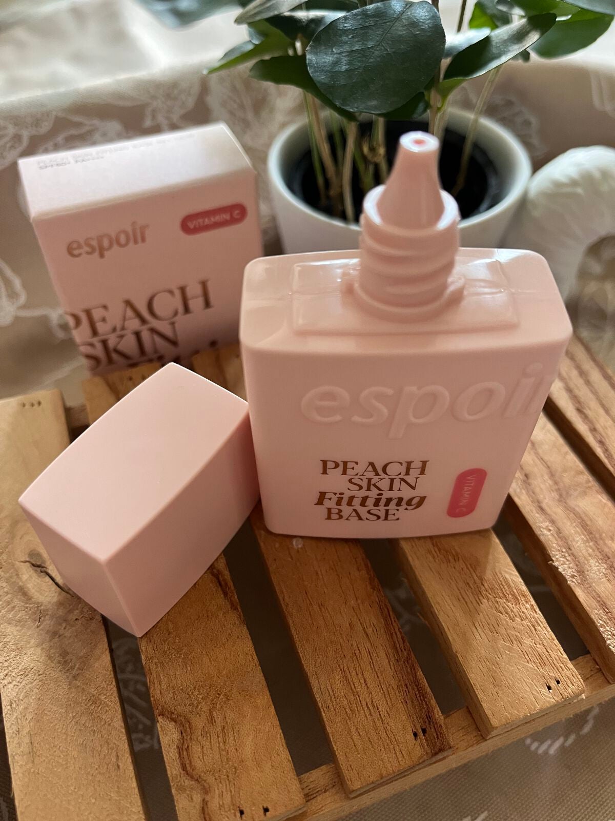 ピーチスキンフィッティングベース オールニュー SPF50 PA++++/espoir/化粧下地を使ったクチコミ(1枚目)