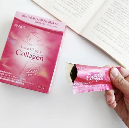 ディープチャージ コラーゲン スティックゼリー/ファンケル/美容サプリメントを使ったクチコミ(3枚目)