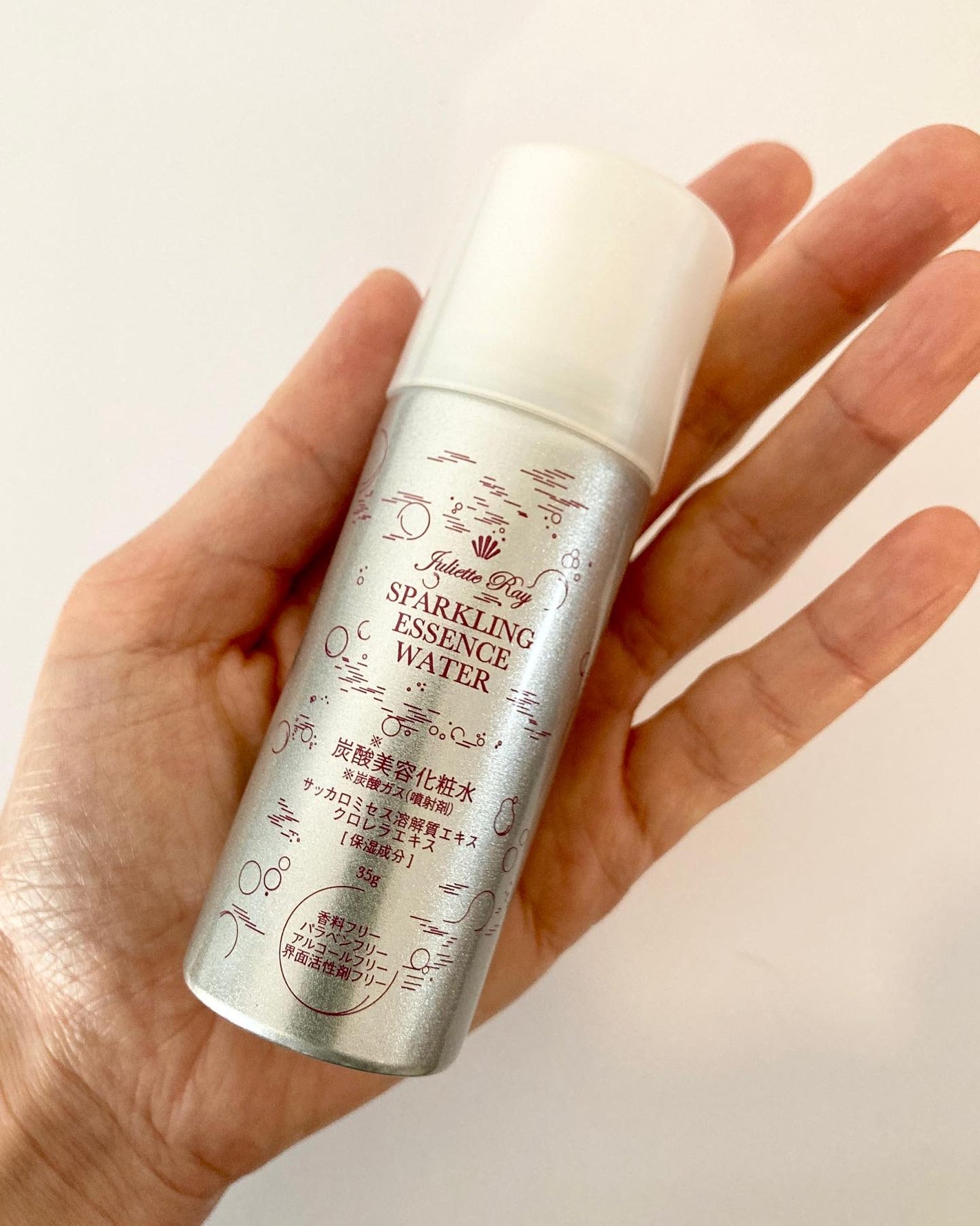スパークリングエッセンスウォーター/ジュリエットレイ/化粧水を使ったクチコミ(7枚目)