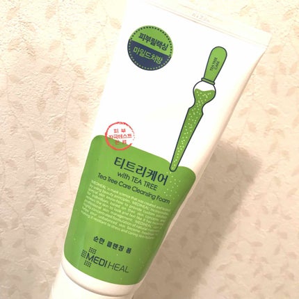 ティーツリーケア クレンジングフォーム JEX/MEDIHEAL/洗顔フォームを使ったクチコミ(1枚目)