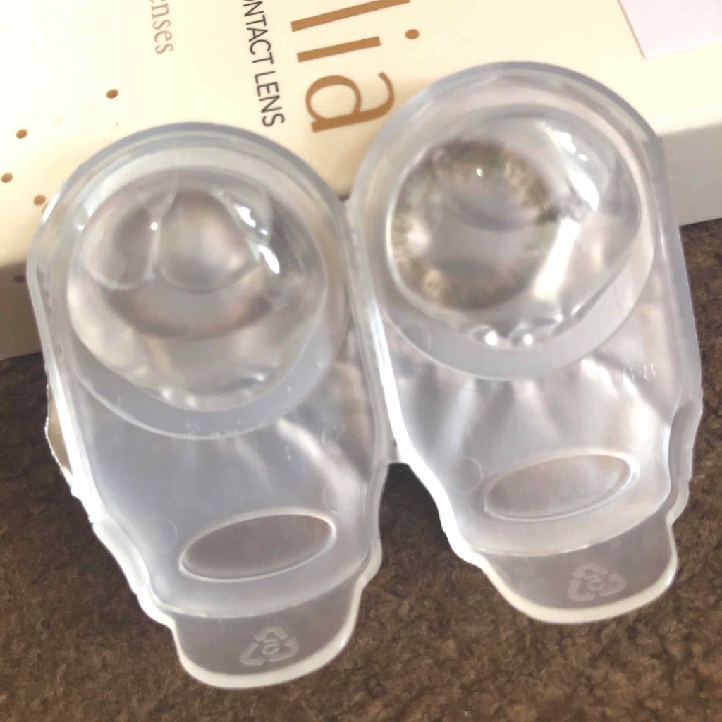 LuMia 1day シフォンオリーブ/LuMia/ワンデー（１DAY）カラコンを使ったクチコミ（2枚目）