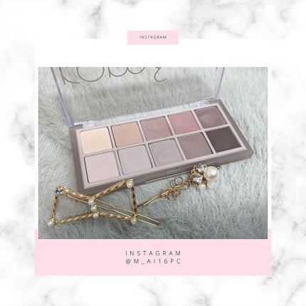 ベターザンパレット/rom&nd/アイシャドウパレットを使ったクチコミ(1枚目)