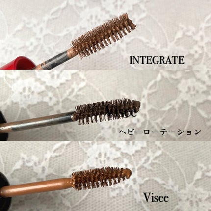 リシェ カラーリング アイブロウマスカラ/Visée/眉マスカラを使ったクチコミ(4枚目)