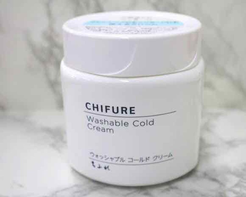 ウォッシャブル コールド クリーム/ちふれ/クレンジングクリームを使ったクチコミ(2枚目)
