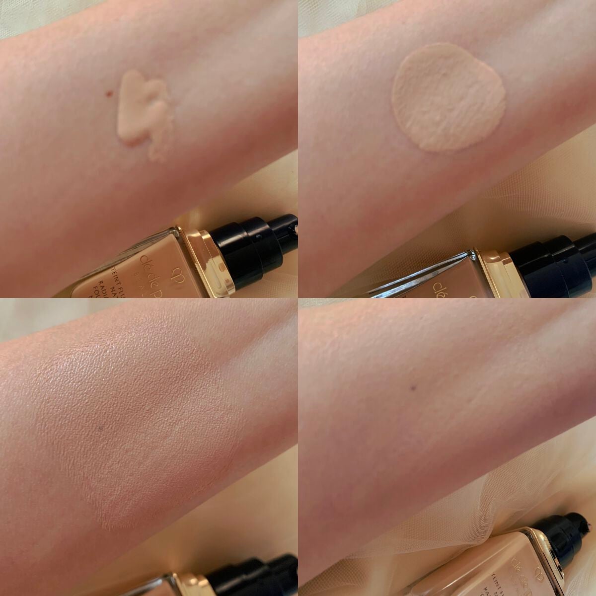 クレ・ド・ポー ボーテ タンフリュイドエクラ ナチュレル/クレ・ド・ポー ボーテ/リキッドファンデーションを使ったクチコミ(2枚目)