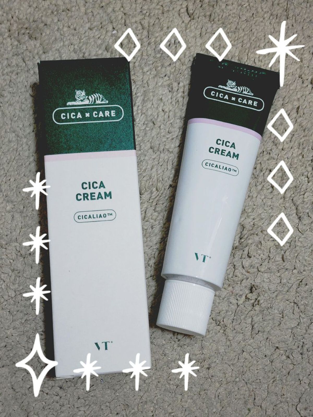 CICA クリーム/VT/フェイスクリームを使ったクチコミ（1枚目）