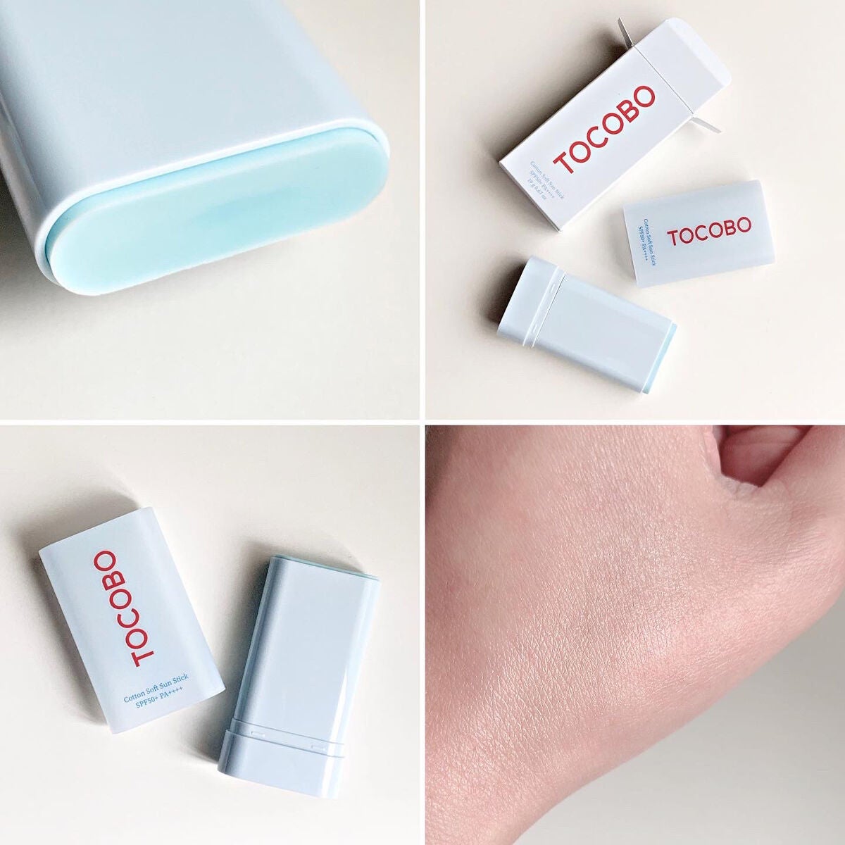 コットンソフトサンスティック/TOCOBO/日焼け止めスティックを使ったクチコミ(5枚目)