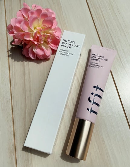デリケートシルクベールアートプライマー/TFIT/化粧下地を使ったクチコミ(4枚目)